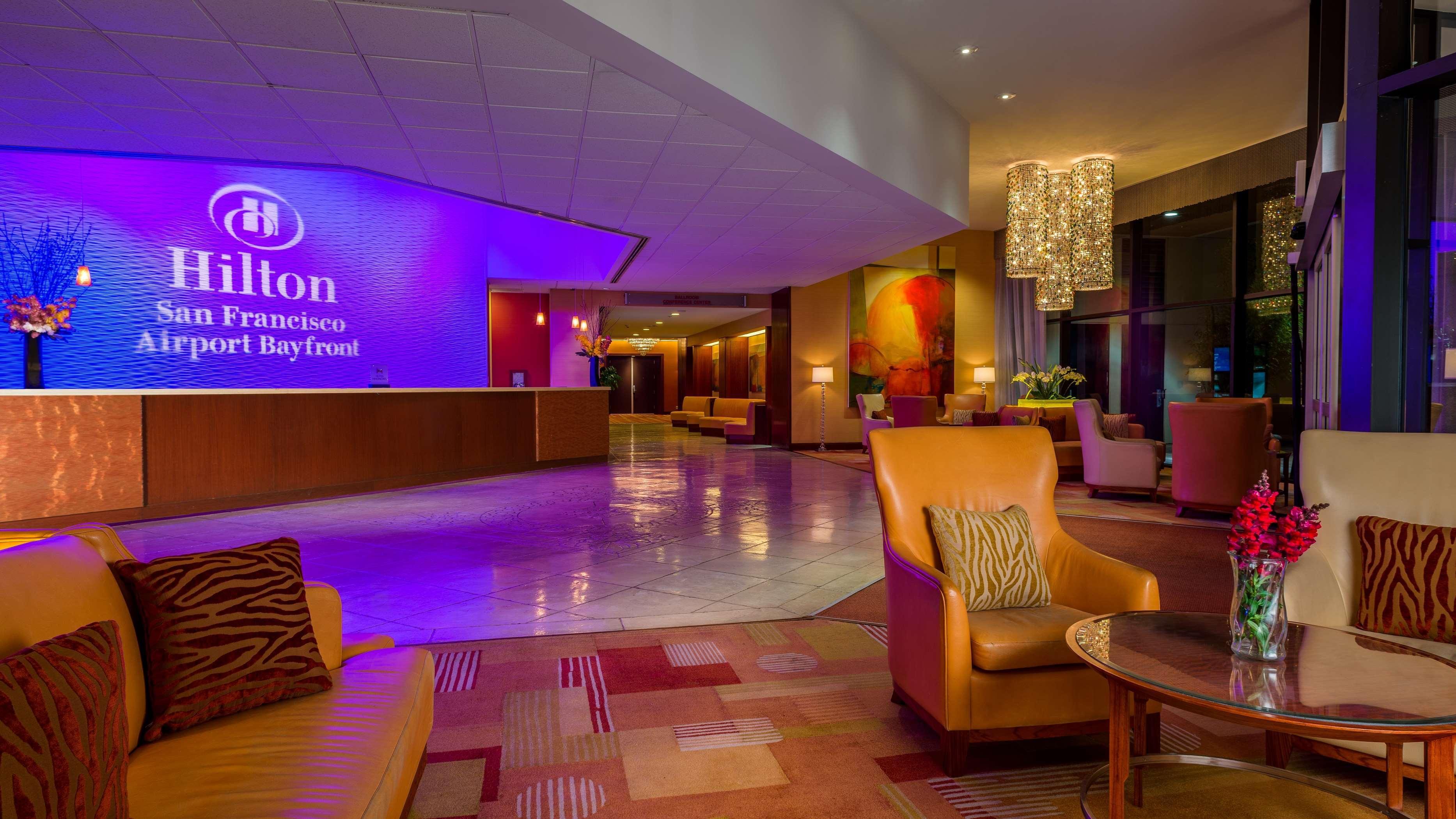 Hilton San Francisco Airport Bayfront - No Resort Fee Бърлингейм Екстериор снимка